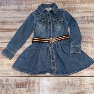 Girls Ralph Lauren Belted Dress Size 3T